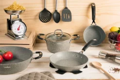 Tegame, antiaderente, effetto pietra, 28 cm