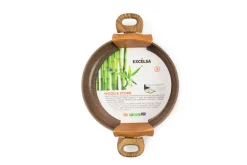 Tegame, 1 pezzo, 28 cm, effetto legno e pietra