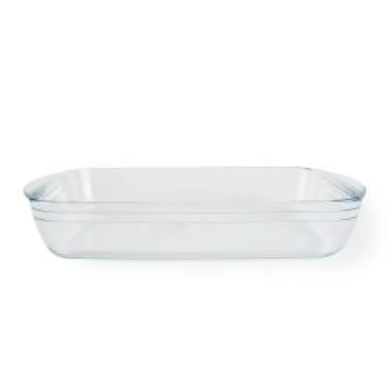 Teglia rettangolare, vetro, 40x27 cm