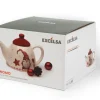Teiera per infusi, gnomo, natalizia, ceramica
