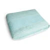 Telo doccia, 100% cotone, azzurro,100x150 cm