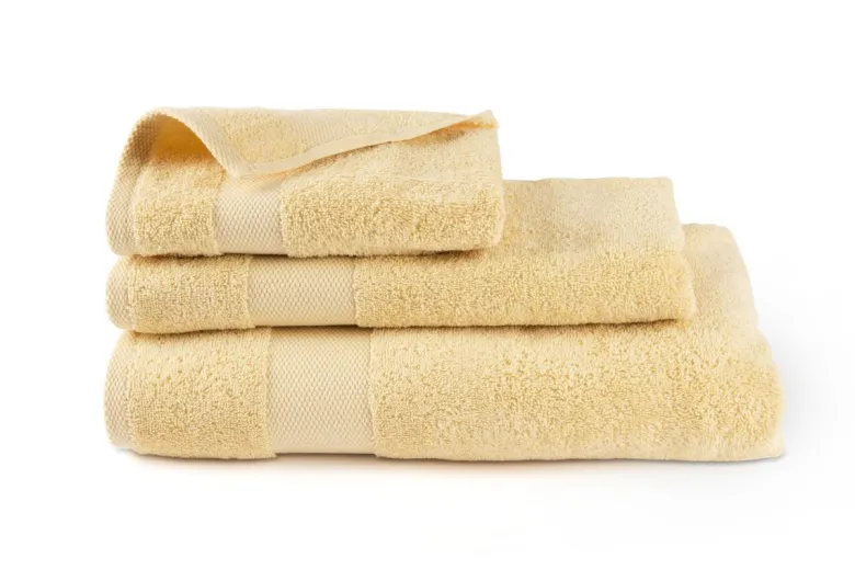 Telo doccia, 100% cotone, beige, 100x150 cm, linea spa