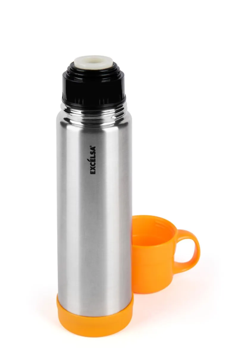 Thermos, con tazza, acciaio inox, 0,5 litri
