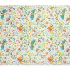 Tovaglia, fantasia fiori messicani, 100% cotone, 140x180 cm