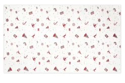 Tovaglia, natalizia, 100% cotone, 140x240 cm