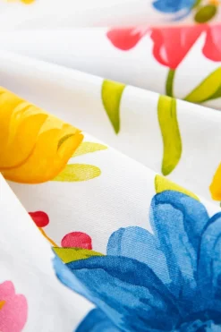 Tovaglia, primaverile, floreale, tonda, 140 cm