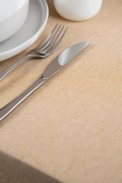 Tovaglia rettangolare, beige pastello, 140x240 cm