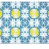 Tovaglia rettangolare, con limoni, 140x180 cm