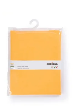 Tovaglia rettangolare, 100% cotone, giallo, 140x180 cm
