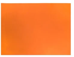 Tovaglia rettangolare, 100% cotone, arancione, 140x240 cm