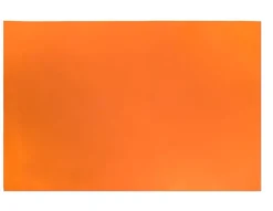 Tovaglia rettangolare, 100% cotone, arancione, 140x180 cm