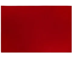 Tovaglia rettangolare, 100% cotone, rosso scuro, 140x180 cm