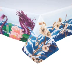 Tovaglia, stile orientale, 140x180 cm
