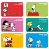 6 tovagliette, rettangolari, peanuts con frasi, multicolore