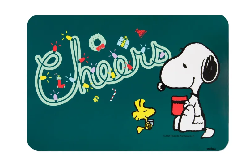 6 tovagliette, rettangolari, peanuts shiny & bright