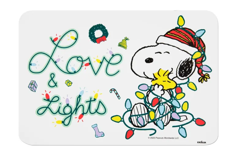 6 tovagliette, rettangolari, peanuts shiny & bright