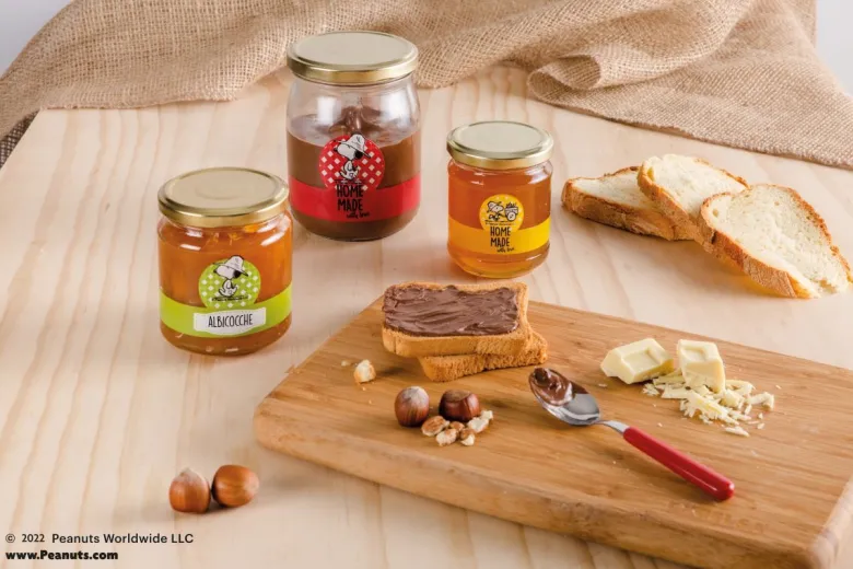 Vaso ermetico peanuts, in vetro, 200 ml