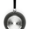 Wok antiaderente, effetto pietra, 28 cm