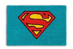 Zerbino superman, cocco, azzurro, 60x40 cm