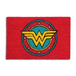 Zerbino wonder woman, cocco, rosso, 60x40 cm